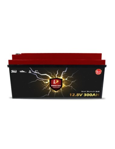 Batería de litio 12.8V/100Ah 1280wh conexión serie y paralelo